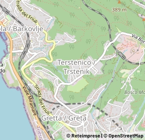 Mappa Via Ferruccio Busoni, 34136 Trieste TS, Italia (0.51923)