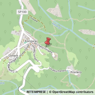 Mappa Contrada Fongara, 53, 36076 Recoaro Terme, Vicenza (Veneto)