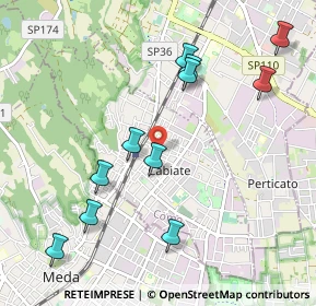 Mappa Via Fiume, 22060 Cabiate CO, Italia (1.09)