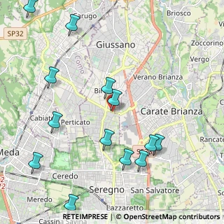 Mappa Viale Lario, 20833 Giussano MB, Italia (2.52308)