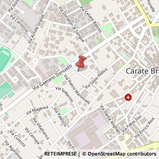 Mappa Via Federico Confalonieri, 26, 20841 Carate Brianza, Monza e Brianza (Lombardia)