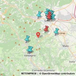 Mappa Località Corbara, 36015 Schio VI, Italia (4.448)