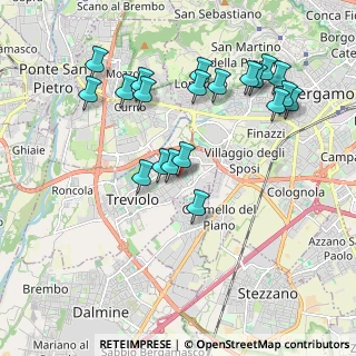 Mappa Via della Resistenza, 24048 Treviolo BG, Italia (2.0115)