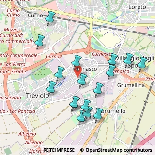 Mappa Via della Resistenza, 24048 Treviolo BG, Italia (1.02824)