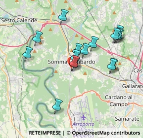 Mappa Via Solferino, 21019 Somma Lombardo VA, Italia (3.53938)