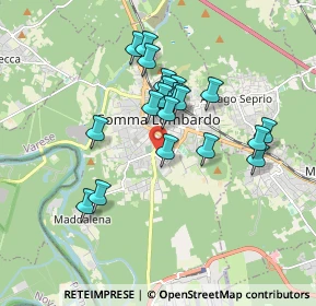 Mappa Via Solferino, 21019 Somma Lombardo VA, Italia (1.5095)