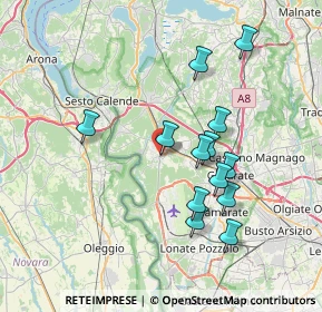 Mappa Via Solferino, 21019 Somma Lombardo VA, Italia (6.78154)