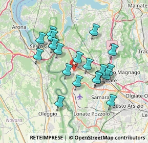 Mappa Via Solferino, 21019 Somma Lombardo VA, Italia (6.27632)