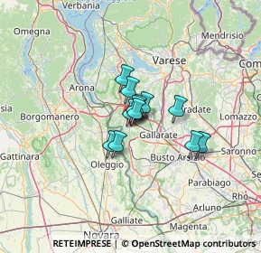 Mappa Via Solferino, 21019 Somma Lombardo VA, Italia (6.675)