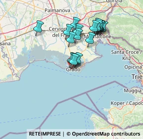 Mappa Largo San Grisogono, 34073 Grado GO, Italia (12.51211)