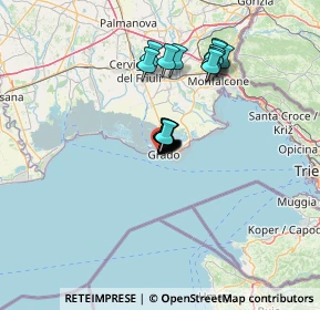 Mappa Largo San Grisogono, 34073 Grado GO, Italia (8.3)