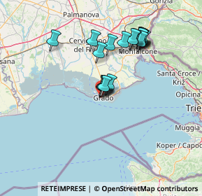 Mappa Largo San Grisogono, 34073 Grado GO, Italia (12.52737)