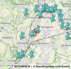 Mappa De Capitani, 23875 Osnago LC, Italia (2.4655)