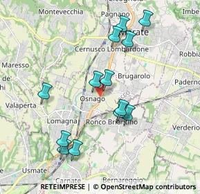 Mappa De Capitani, 23875 Osnago LC, Italia (1.86462)