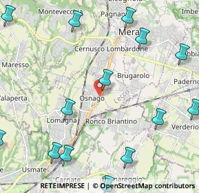 Mappa De Capitani, 23875 Osnago LC, Italia (2.96286)