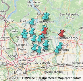 Mappa De Capitani, 23875 Osnago LC, Italia (10.0055)