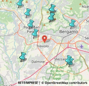 Mappa Via Don Pino Puglisi, 24048 Treviolo BG, Italia (4.85154)