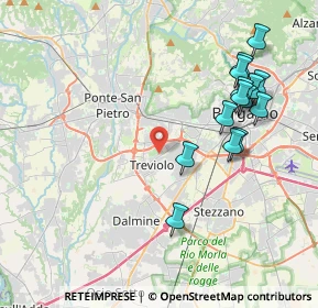 Mappa Via Don Pino Puglisi, 24048 Treviolo BG, Italia (4.24071)