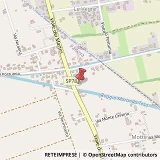 Mappa Via dei Martiri, 28, 35018 San Martino di Lupari, Padova (Veneto)