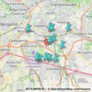 Mappa Via Filippo Turati, 24068 Seriate BG, Italia (1.4775)