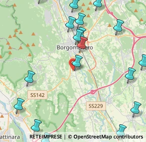 Mappa Via Gioacchino Rossini, 28060 Cureggio NO, Italia (6.001)