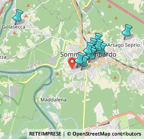 Mappa Via Cabagaggio, 21019 Somma Lombardo VA, Italia (1.51545)
