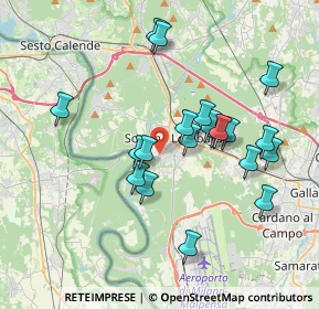 Mappa Via Cabagaggio, 21019 Somma Lombardo VA, Italia (3.445)
