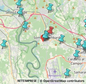 Mappa Via Cabagaggio, 21019 Somma Lombardo VA, Italia (5.547)