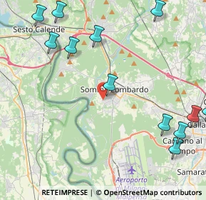 Mappa Via Cabagaggio, 21019 Somma Lombardo VA, Italia (6.19286)