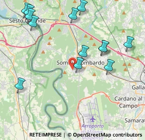 Mappa Via Cabagaggio, 21019 Somma Lombardo VA, Italia (4.85077)