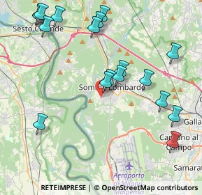 Mappa Via Cabagaggio, 21019 Somma Lombardo VA, Italia (4.76056)