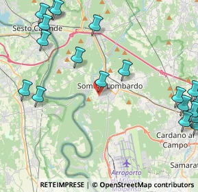 Mappa Via Cabagaggio, 21019 Somma Lombardo VA, Italia (5.9785)