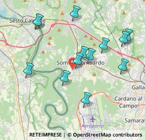 Mappa Via Cabagaggio, 21019 Somma Lombardo VA, Italia (4.00385)