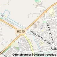 Kort Castelfranco Veneto