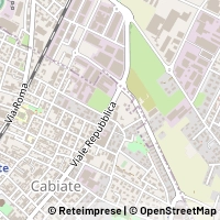 Kaart Cabiate