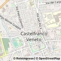 Mapa Castelfranco Veneto