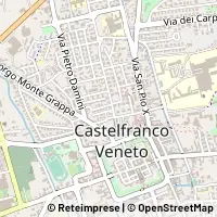 Mapa Castelfranco Veneto