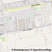 Carte Tezze sul Brenta