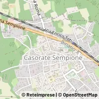 Kaart Casorate Sempione