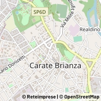 地图 Carate Brianza