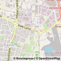 Mapa Giussano