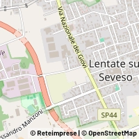 Mapa Cogliate