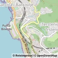 Mapa Trieste