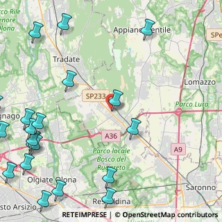 Mappa Via Anna Frank, 22076 Mozzate CO, Italia (6.806)