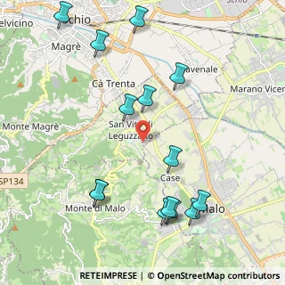 Mappa Vicolo Monte Summano, 36030 San Vito di Leguzzano VI, Italia (2.385)