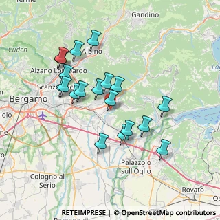 Mappa Via San Pancrazio, 24060 Gorlago BG, Italia (6.65579)