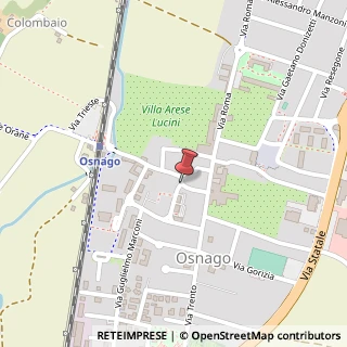 Mappa Viale Rimembranze,  5, 23875 Osnago, Lecco (Lombardia)