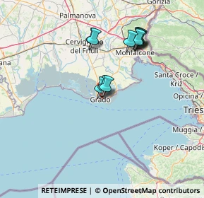 Mappa Viale del Sole, 34073 Grado GO, Italia (12.78583)