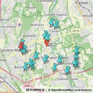 Mappa Via Corridoni, 21054 Fagnano Olona VA, Italia (2.2755)