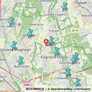 Mappa Via Corridoni, 21054 Fagnano Olona VA, Italia (2.84)